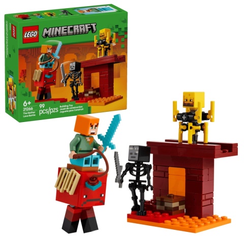 LEGO MINECRAFT Bitwa na moście Netheru