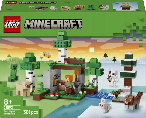 LEGO MINECRAFT Przetrwanie pierwszej nocy