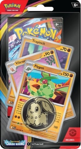 Pokemon TCG: Chaos Rising - Premium Checklane Blister [Flygon] (1)