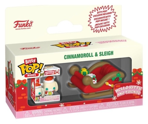 Funko POP Bitty: Hello Kitty - Cinnamoroll & Sleigh