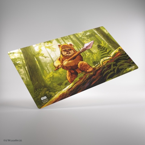 Gamegenic: Star Wars Unlimited - Double-Sided Game Mat - Wicket & Ewok Archers