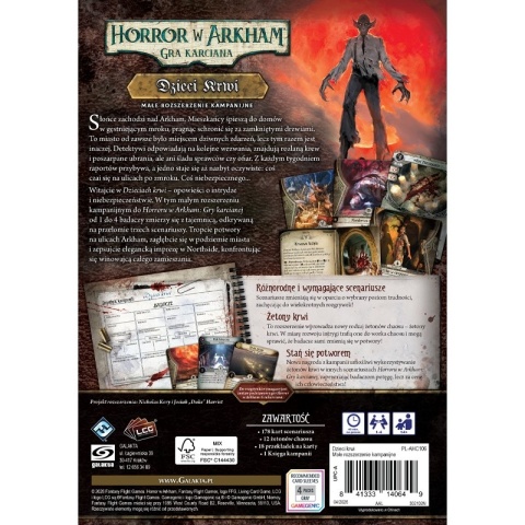Horror w Arkham LCG : Dzieci Krwi