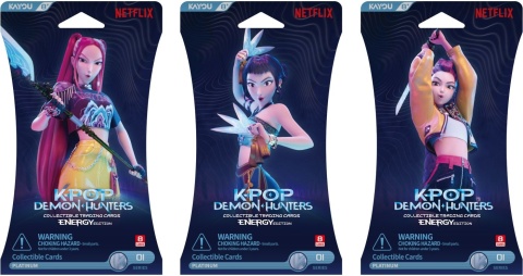 K-Pop Demon Hunters: Energy Edition - Platinum Blister Display (12)