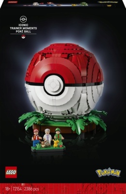 LEGO POKEMON Kultowy Pokéball z Trenerami