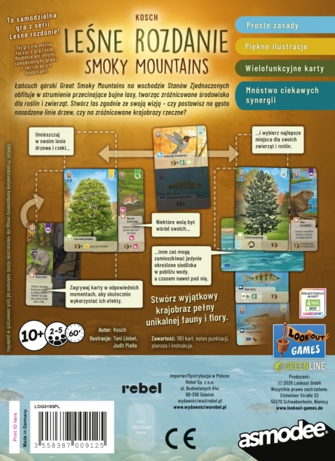Leśne rozdanie: Smoky Mountains