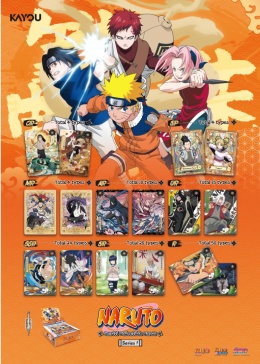 Naruto: Smriti Collectible Cards - Earth Scroll - Gold Booster (1)