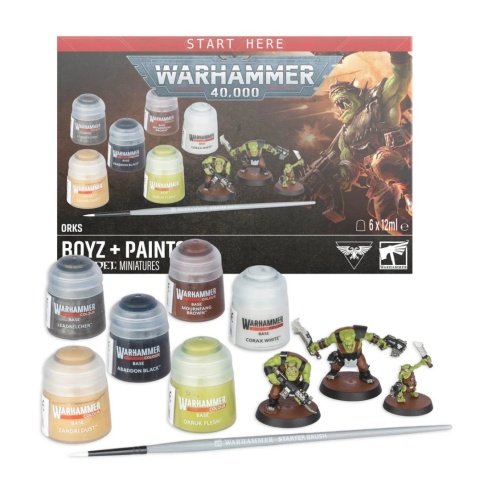 WARHAMMER 40,000: Ork Boyz + Pains