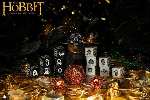 Q-WORKSHOP Zestaw kości TCG Hobbit: Ember Hearth