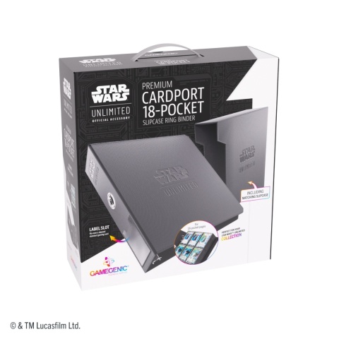Gamegenic: Star Wars Unlimited - Premium Cardport 18-Pocket