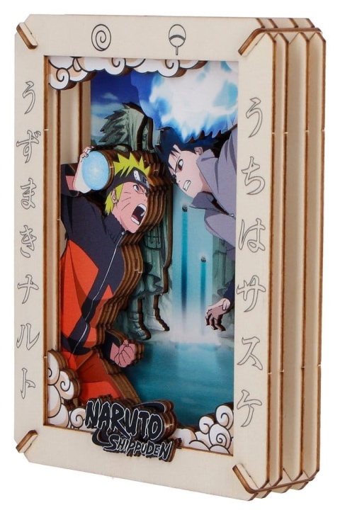 Naruto Model Kit Wooden Theatre The Final Valley (Medium) 14 cm