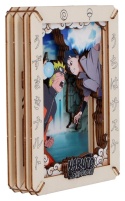 Naruto Model Kit Wooden Theatre The Final Valley (Medium) 14 cm