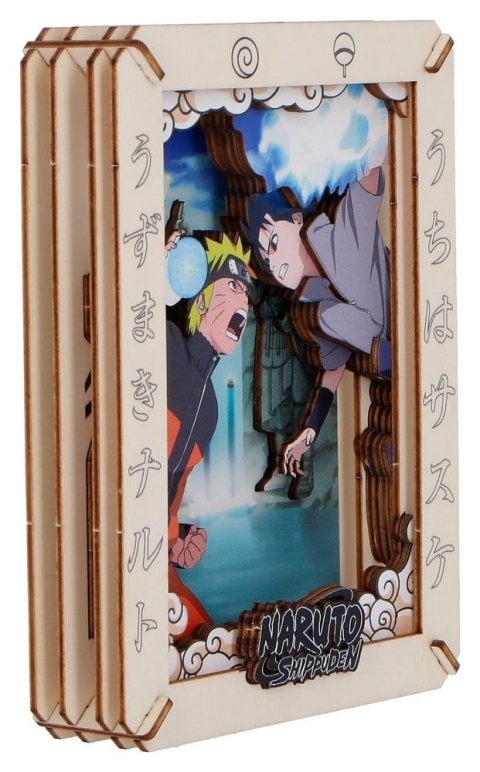 Naruto Model Kit Wooden Theatre The Final Valley (Medium) 14 cm