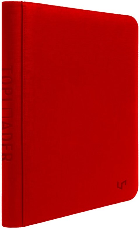 Ultra-Pro: 4-Pocket Zippered Toploader Premium PRO-Binder - Red