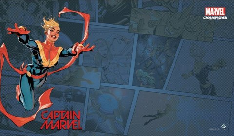 Marvel Champions: The Game Mat - Captain Marvel