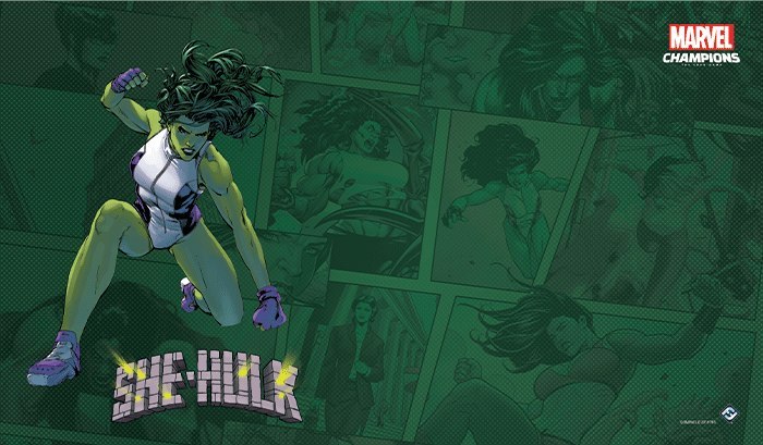 Marvel Champions: The Game Mat - She-Hulk