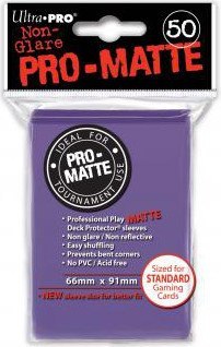 Ultra PRO PRO-MATTE Deck Protector sleeves Purple 50 szt.