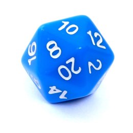 REBEL Kość matowa 20 Ścian - Cyfry - Niebieska