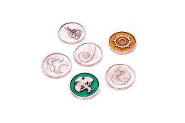 Metalowe monety - Żywioły (zestaw 6 monet)