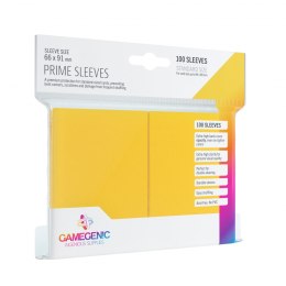 GAMEGENIC Prime CCG Sleeves (66x91 mm) - Yellow, 100 sztuk