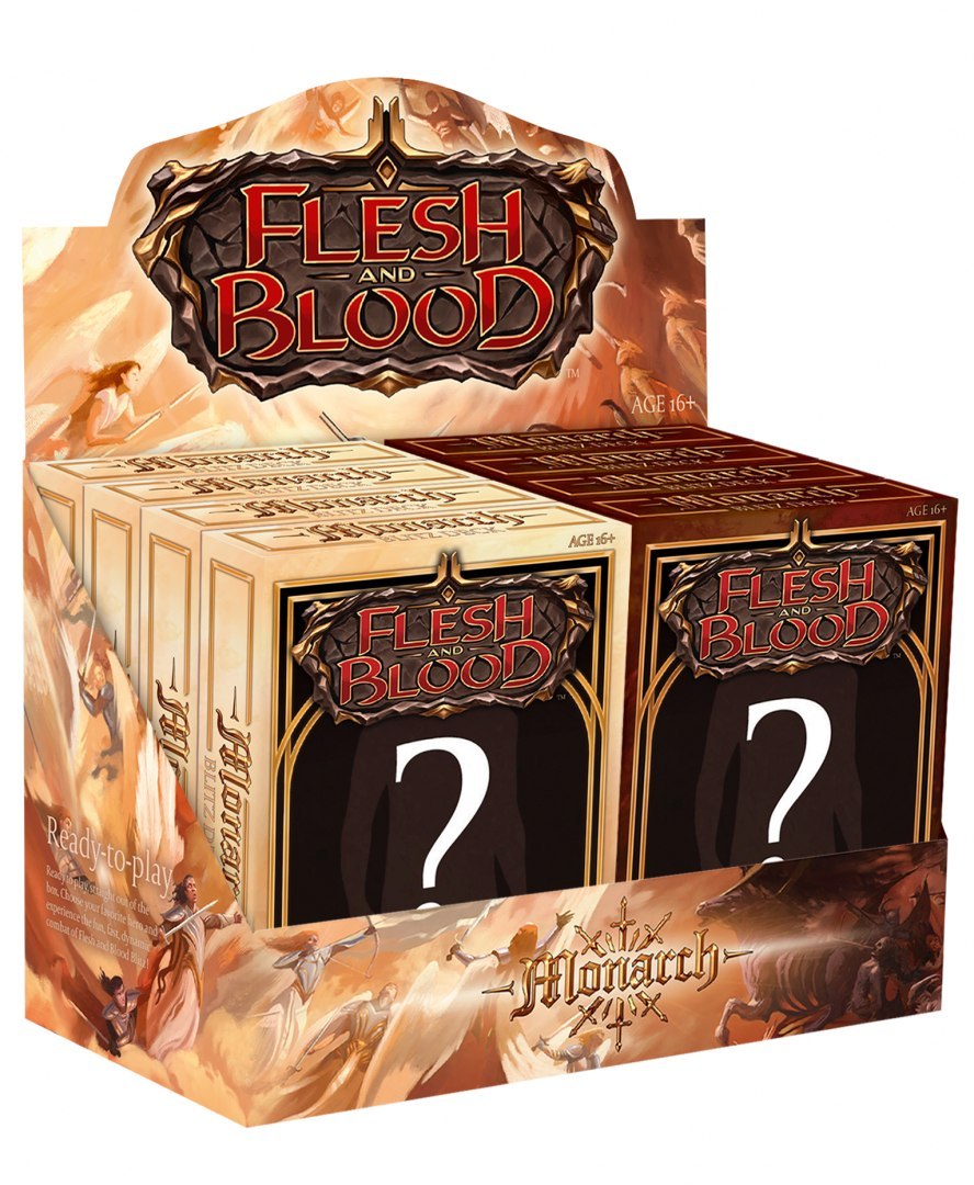 Flesh and Blood TCG: Monarch Blitz - Hero Decks Display (8)