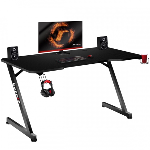 Biurko gamingowe Huzaro 140 cm x 75 cm x 60 cm HZ-Hero 2.7