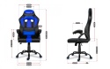 Fotel gamingowy Huzaro Force 3.0 Blue