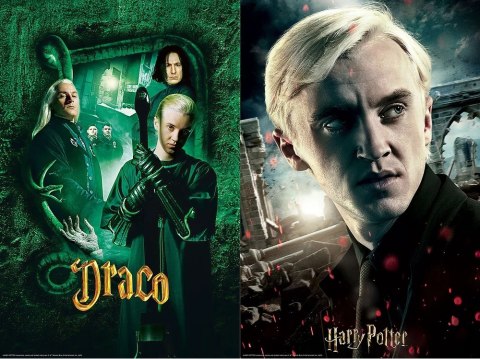 Harry Potter: Magiczne puzzle zdrapka - Malfoy (150 elementów)