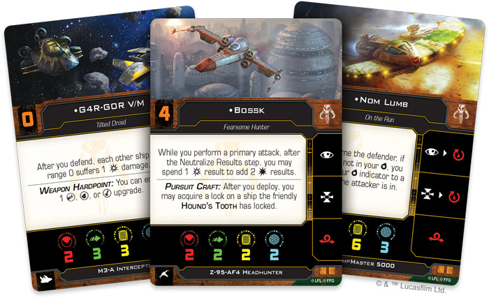 X-Wing 2nd ed.: Hotshots and Aces Reinforcements Pack