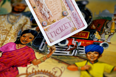 Wsiąść do Pociągu: Kolekcja Map 2 - Indie i Szwajcaria