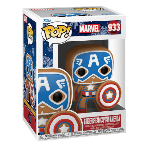 Funko Marvel POP! Holiday Captain America 9 cm