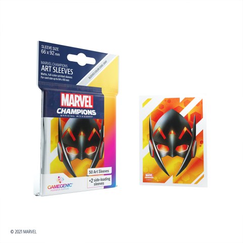 Gamegenic: Marvel Champions Art Sleeves (66 mm x 91 mm) Wasp 50+1 szt.