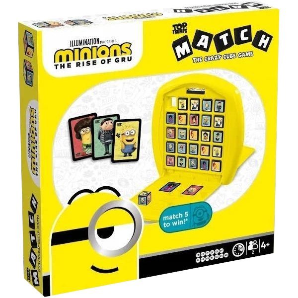 Winning Moves Top Trumps Match: Minions - The Rise of Gru