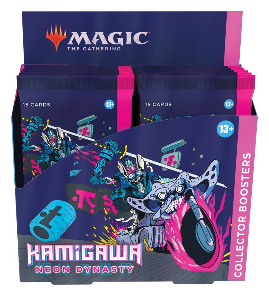 Wizards of the Coast Magic the Gathering: Kamigawa - Neon Dynasty - Collector Boosters box (Display 12 szt.)