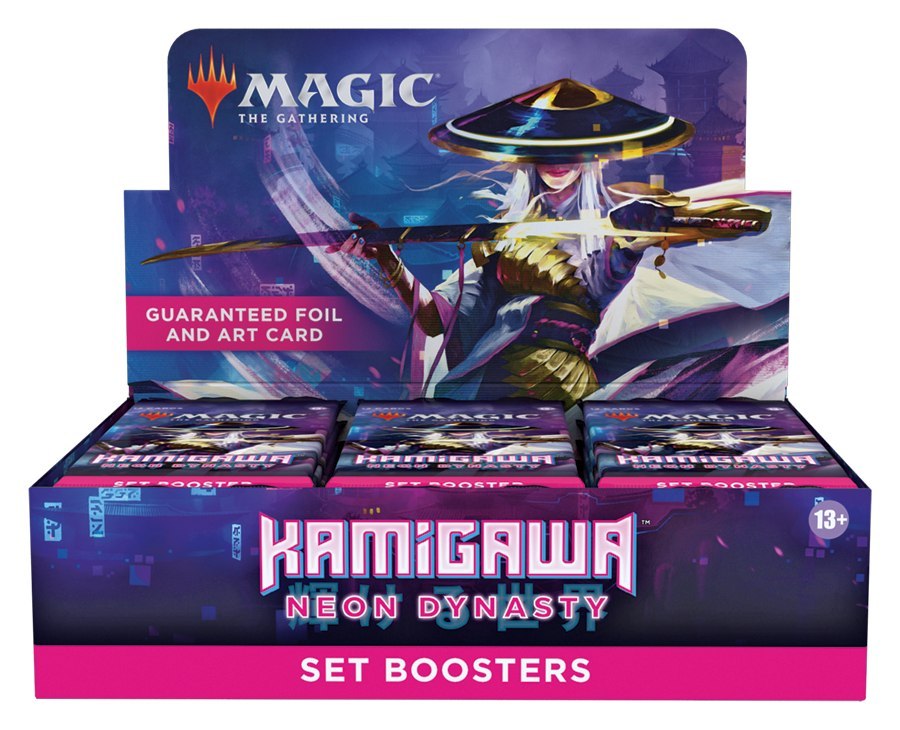 Wizards of the Coast Magic the Gathering: Kamigawa - Neon Dynasty - Set Boosters box (Display 30 szt.)
