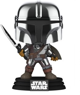 Funko POP Star Wars The Mandalorian - The Mandalarion (with Darksaber)(Glow in the Dark)(Metallic)(Exclusive)