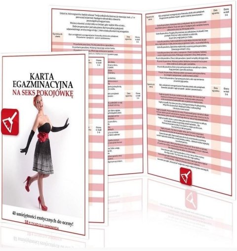 GrajmyRazem Karta egzamniacyjna na seks pokojówkę