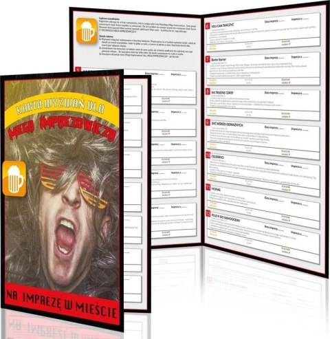 GrajmyRazem Karta wyzwań dla mega imprezowicza w mieście