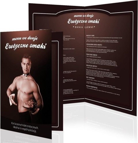 GrajmyRazem Menu we dwoje - karta dań erotycznych