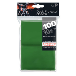Ultra PRO PRO-GLOSS Deck Protector sleeves Green 100 szt.