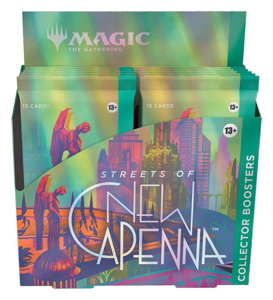 Wizards of the Coast Magic the Gathering: Streets of New Capenna - Collector Booster box (12 szt.)