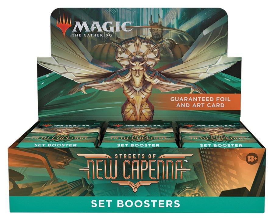 Wizards of the Coast Magic the Gathering: Streets of New Capenna Set Booster box (30 szt.)