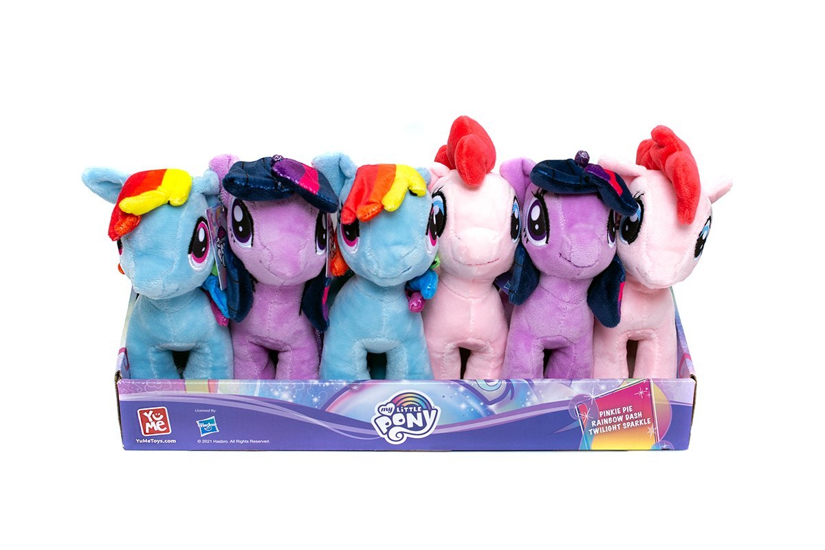 Yume Toys My Little Pony - pluszowe kucyki (17 cm) (Miks 6)