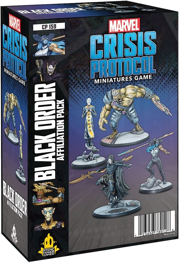 Atomic Mass Games Marvel: Crisis Protocol - Black Order Affiliation Pack