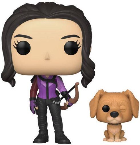 Funko POP & Buddy: Marvel Hawkeye - Kate Bishop with Lucky the Pizza Dog