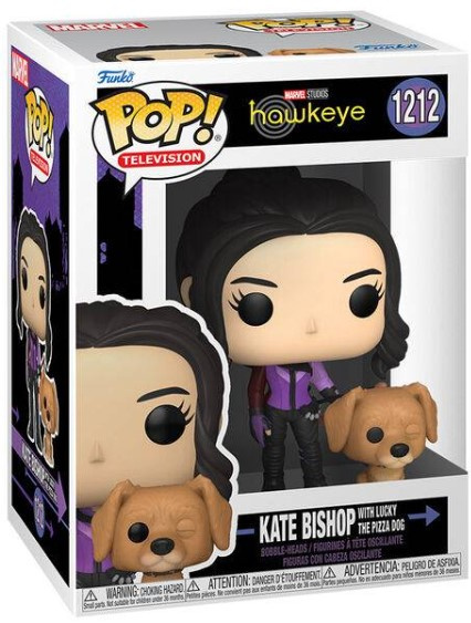 Funko POP & Buddy: Marvel Hawkeye - Kate Bishop with Lucky the Pizza Dog