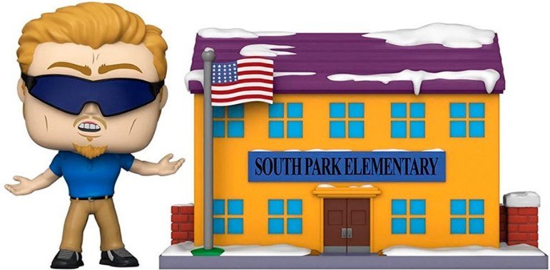 Funko Funko POP Town: South Park - South Park Elementary with PC Principal