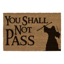 Lord of the Rings Doormat You Shall Not Pass - wycieraczka