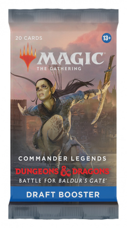 Magic the Gathering: Commander Legends: Battle for Baldur's Gate - Draft booster (1 szt.)