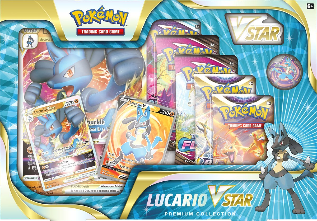 Pokemon Company International Pokémon TCG: Vstar Premium Collection Lucario