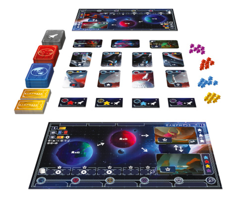 Ganimedes - gra planszowa kolonizacja kosmosu